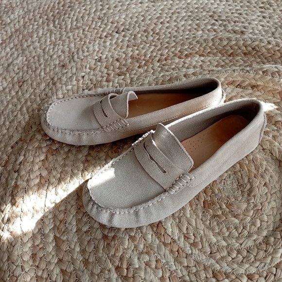 Zara Real Suede Loafers - Picture 2 of 15